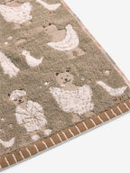 Bertie Woodland Cotton Spa Towel – Soft Luxury Bathroom Essential (90x50cm)