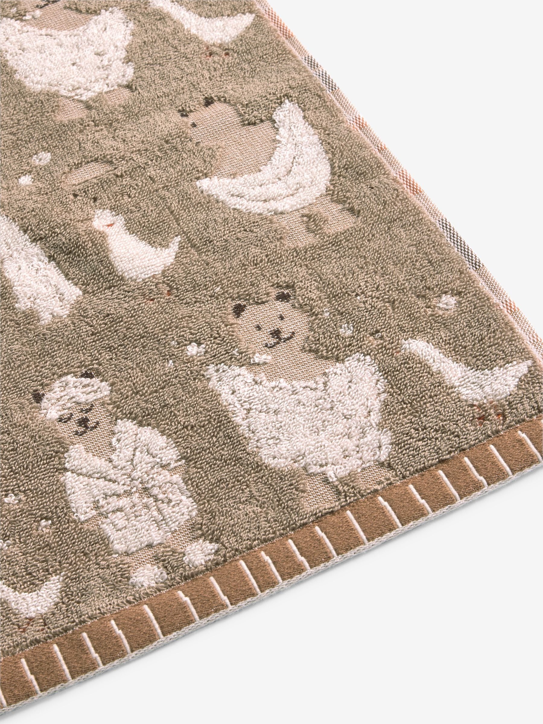 Bertie Woodland Cotton Spa Towel – Soft Luxury Bathroom Essential (90x50cm)