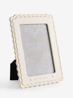 Neutral Mr and Mrs Wedding Photo Frame