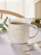 Est. 2026 Mr & Mrs Ceramic Wedding Mug Set of 2